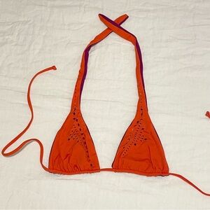 L space reversible bikini top
